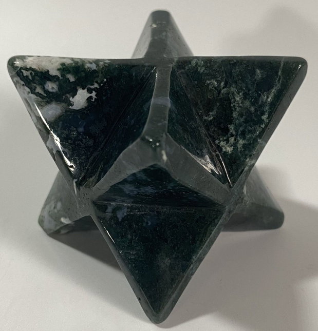 Agat Muschi -Merkaba piatra semipretioasa