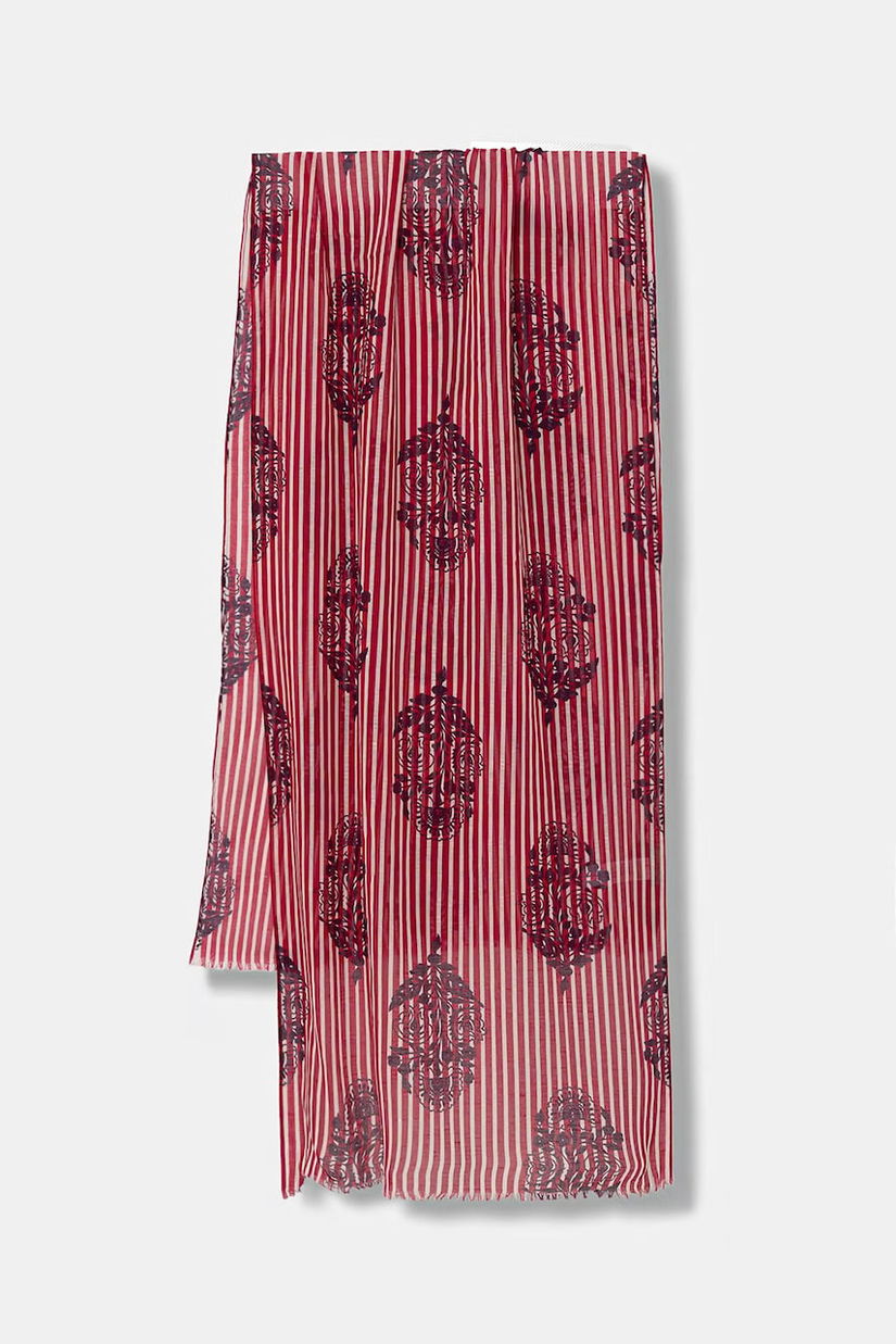 United Colors of Benetton șal pentru femei, cu amestec de in