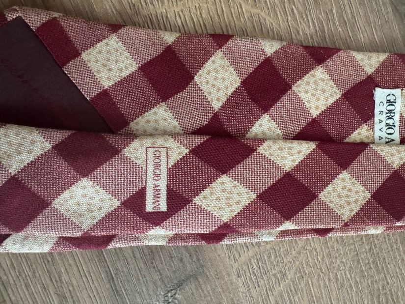 Cravata Giorgio Armani mătase naturala