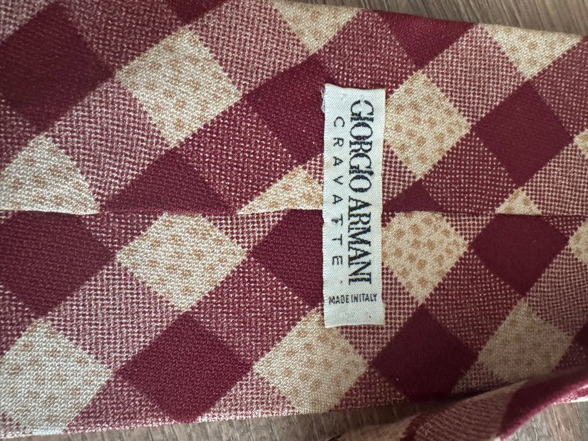Cravata Giorgio Armani mătase naturala