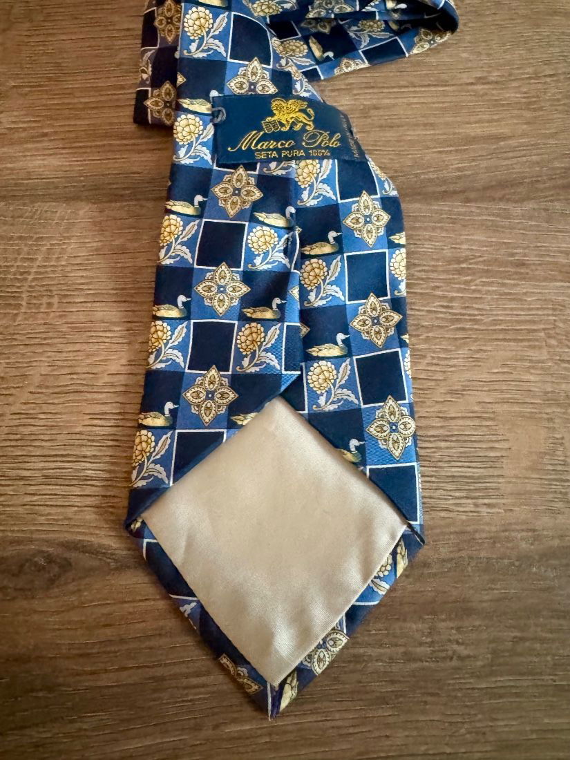 CRAVATA MARCO POLO MATASE NATURALA ITALIA