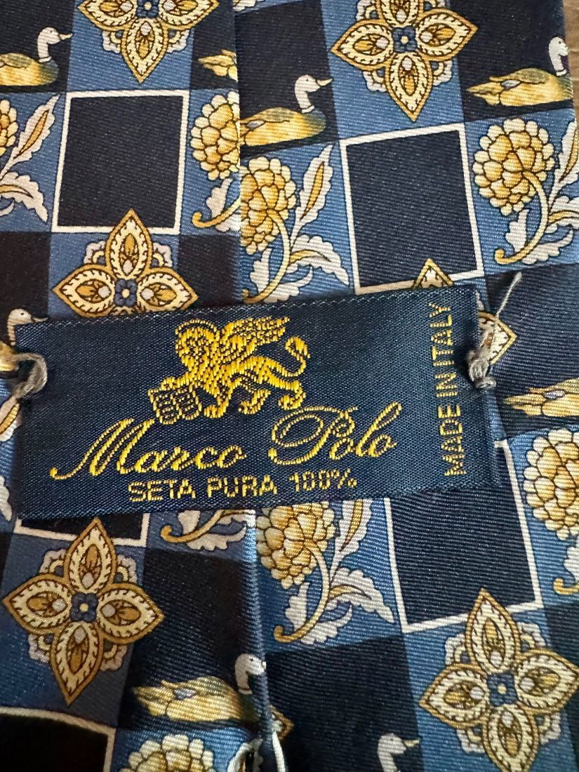 CRAVATA MARCO POLO MATASE NATURALA ITALIA