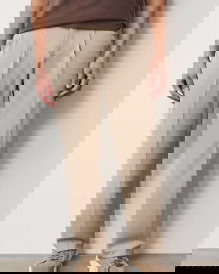 Medicine pantaloni chinos pentru bărbați, cu vâscoză