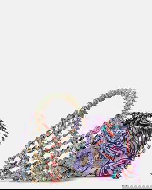 Kurt Geiger London geantă de portbagaj pentru femei Macrame Crystal Bag