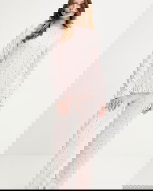 United Colors of Benetton pijama din două piese pentru femei