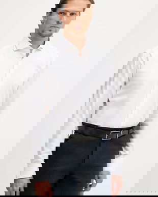 BOSS cămașă pentru bărbați, din bumbac cu elastan HANK