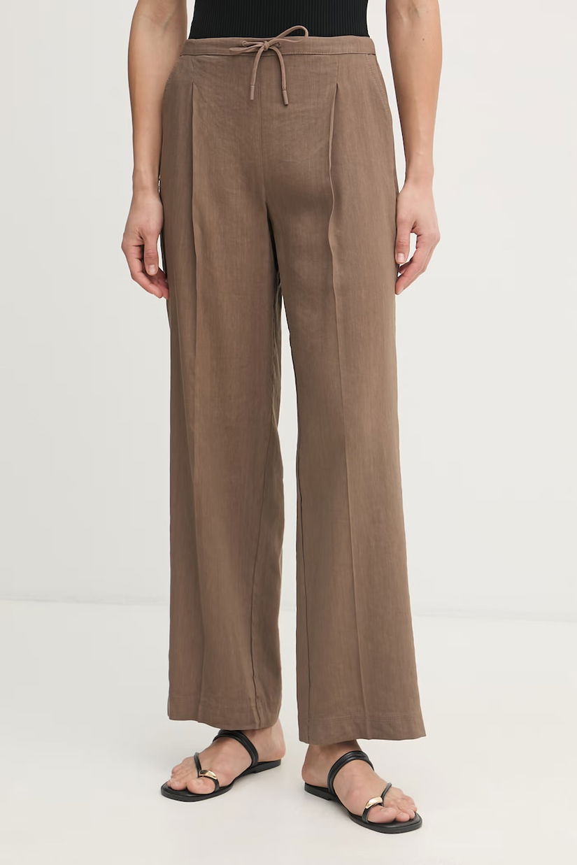 Marella pantaloni pentru femei, cu vâscoză MLMALLORO