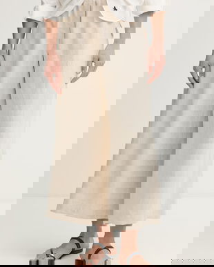 Weekend Max Mara pantaloni wide leg pentru femei, din in FELINO