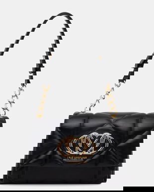 Love Moschino geantă poștas pentru femei, cu imitație de piele