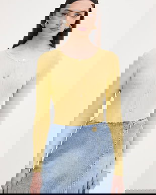 Armani Exchange cardigan pentru femei, cu vâscoză