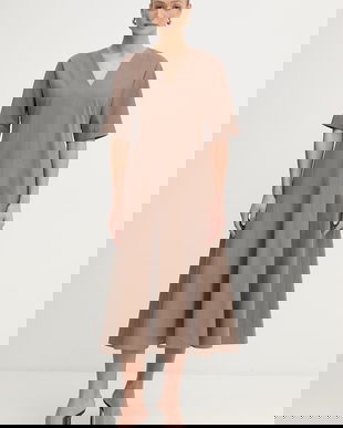 MM by Max Mara rochie evazată bumbac PANINO