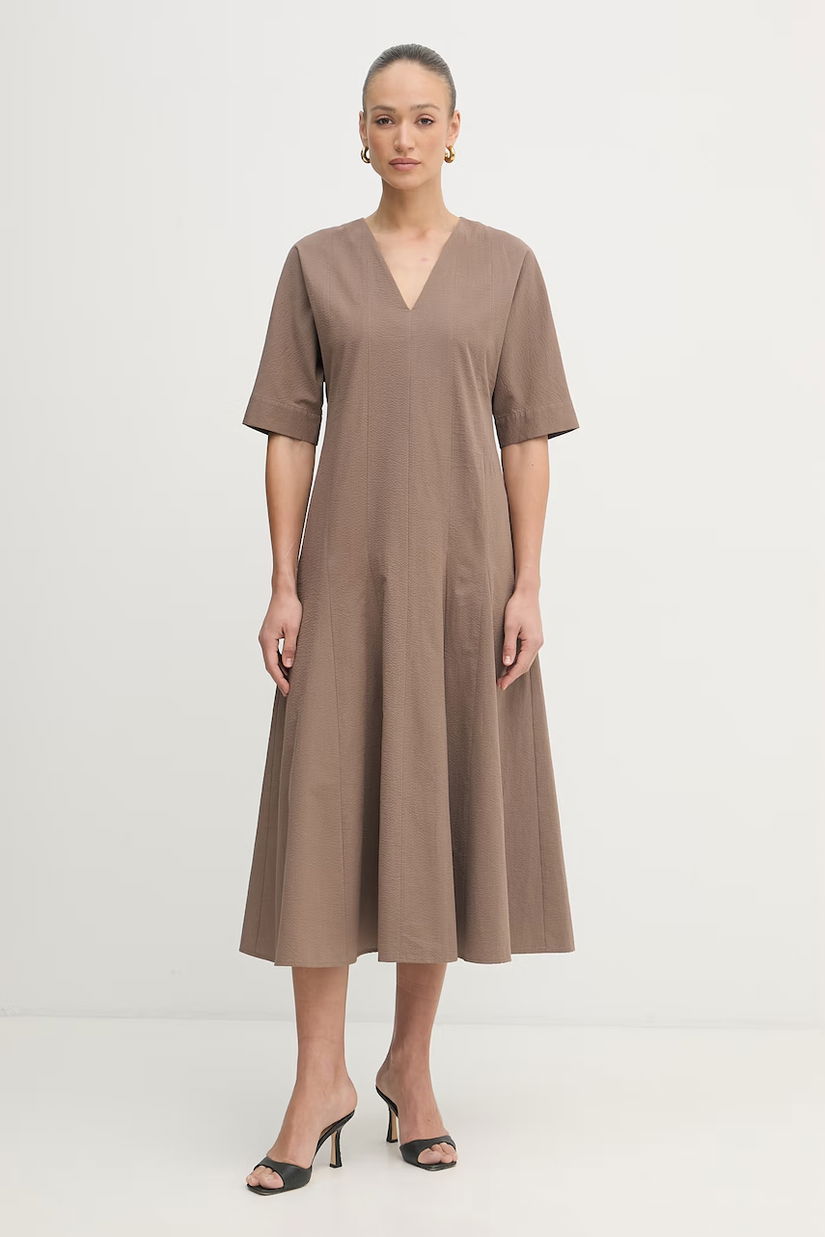MM by Max Mara rochie evazată bumbac PANINO