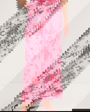 Fracomina pantaloni pentru femei, cu amestec de in