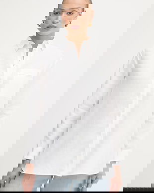 MM by Max Mara cămașă pentru femei, din in FILO