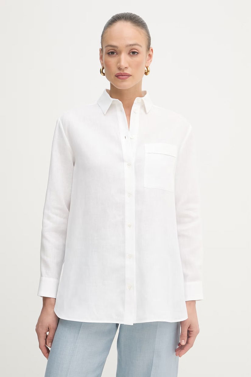 MM by Max Mara cămașă pentru femei, din in FILO