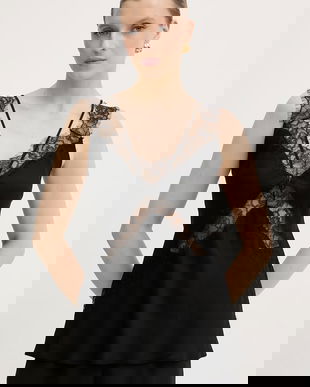 Pinko bluză cu bretele pentru femei, din vâscoză