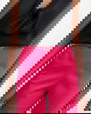 Marciano by Guess pantaloni scurți eleganți pentru femei, cu bumbac SUNNY