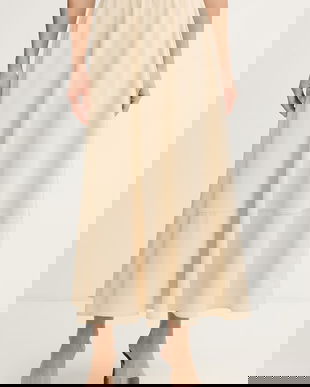 MM by Max Mara fustă cu bumbac RIBES