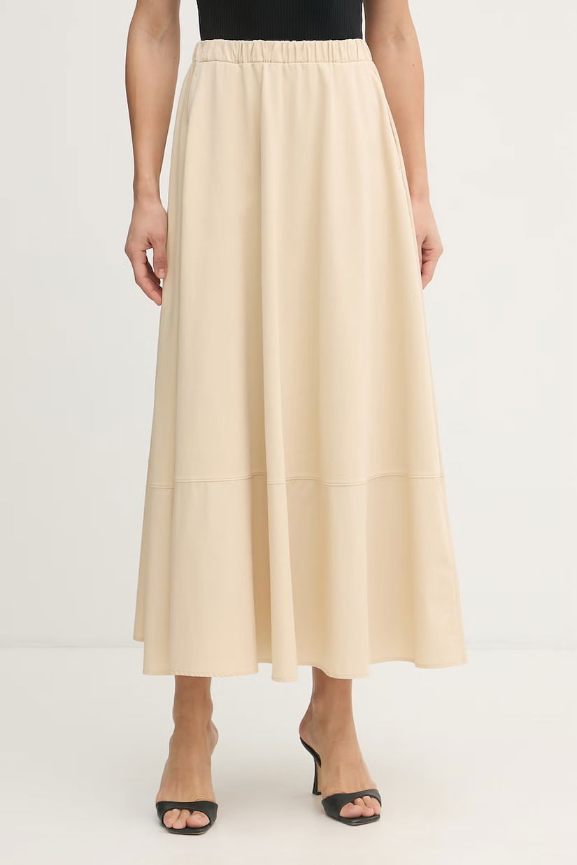 MM by Max Mara fustă cu bumbac RIBES