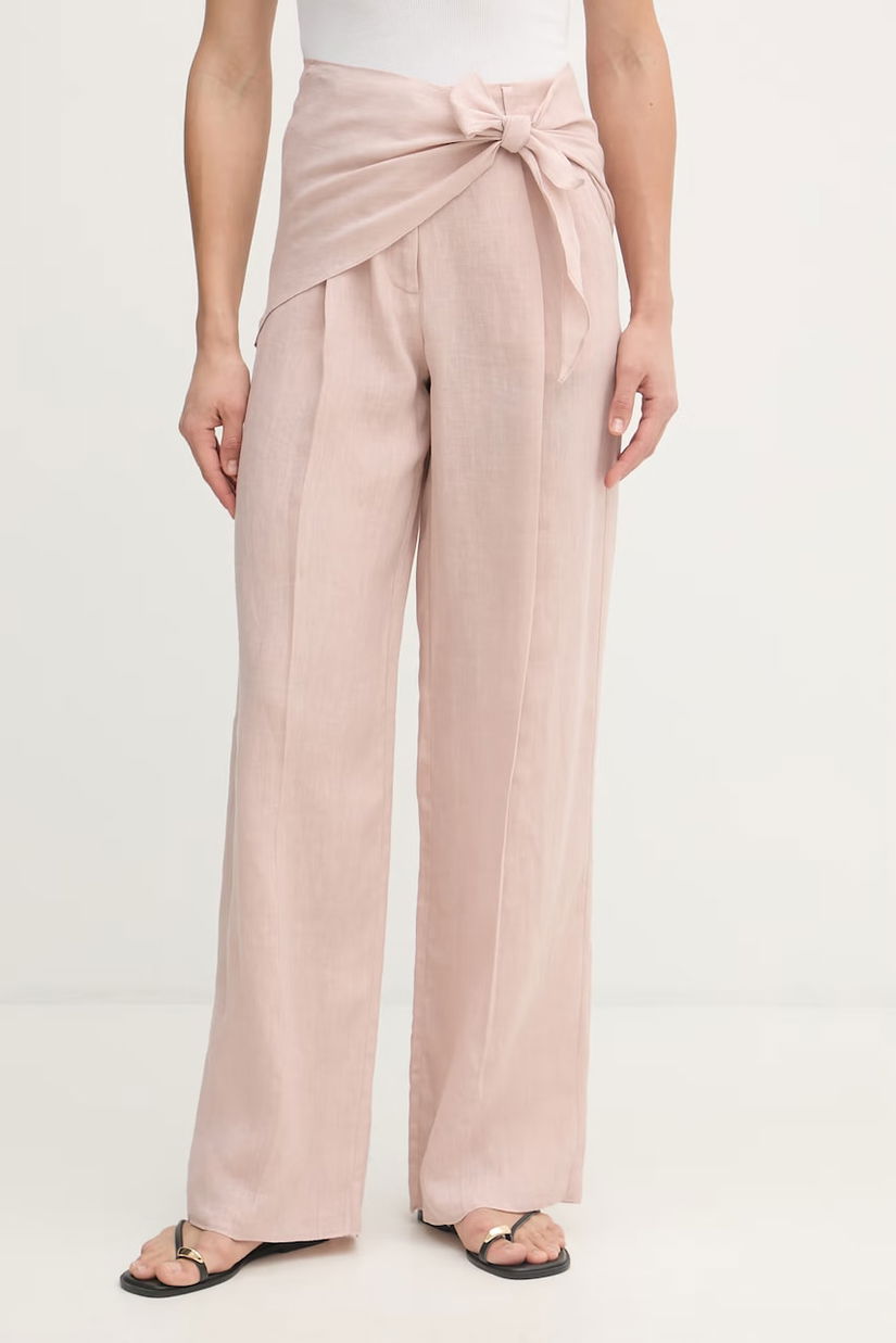 Marella pantaloni wide leg pentru femei, din in SOLISTA