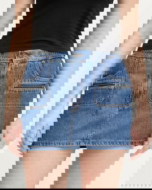 Guess Jeans fustă de blugi