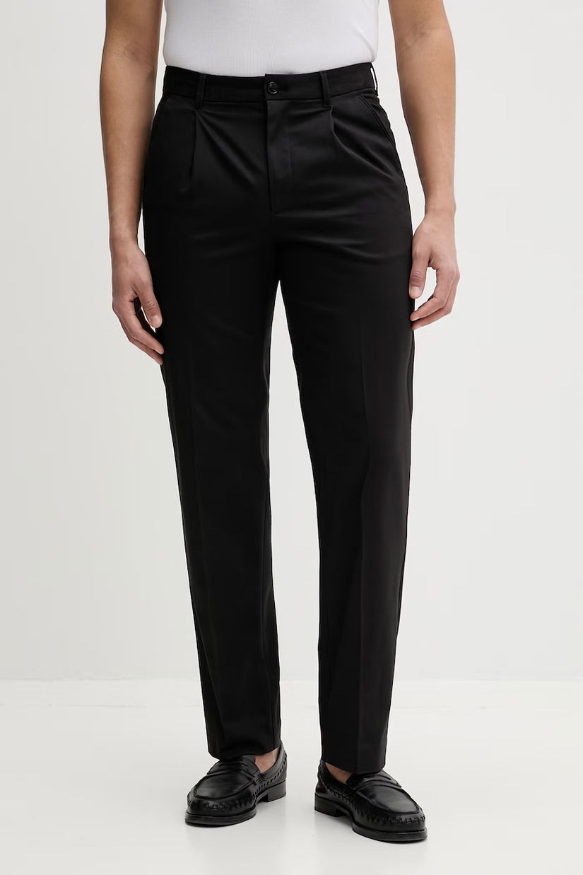 Calvin Klein pantaloni drepți pentru bărbați, cu bumbac