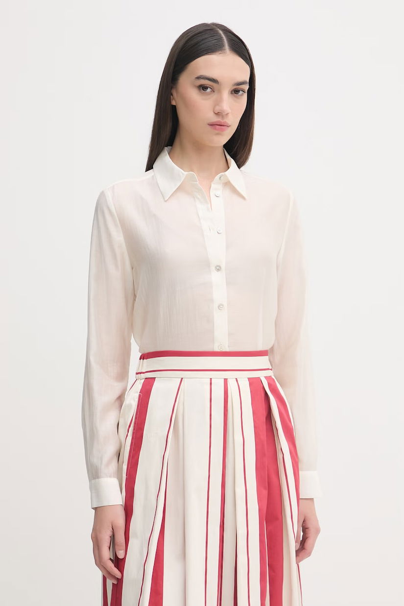 United Colors of Benetton cămașă pentru femei, cu lyocell