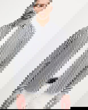 Tommy Hilfiger cămașă pentru bărbați, din bumbac