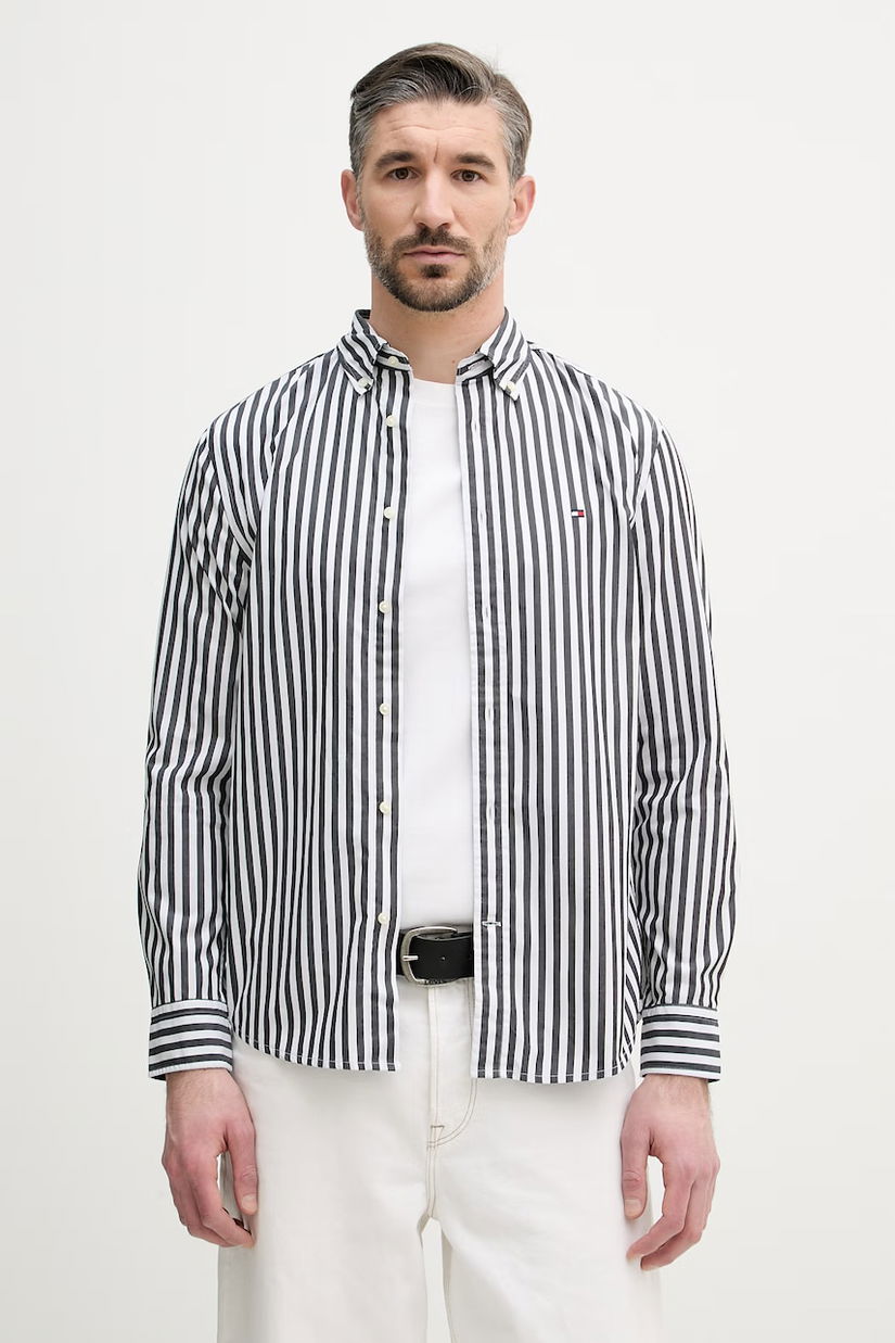 Tommy Hilfiger cămașă pentru bărbați, din bumbac