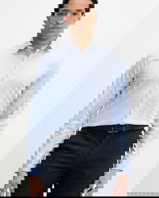 Calvin Klein cămașă pentru bărbați, cu bumbac