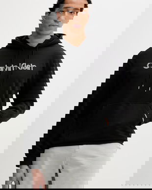 Calvin Klein hanorac cu glugă pentru bărbați, din bumbac