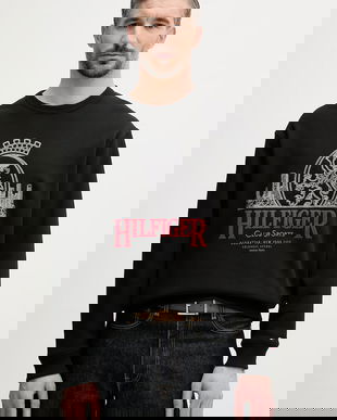 Tommy Hilfiger hanorac pentru bărbați, din bumbac