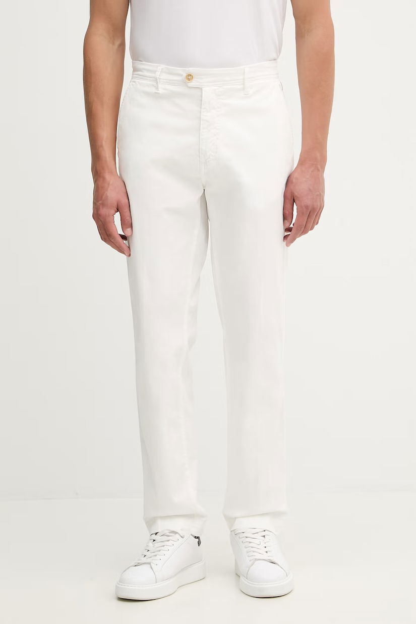 Aeronautica Militare pantaloni regular pentru bărbați, din bumbac cu elastan