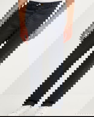 Aeronautica Militare pantaloni regular pentru bărbați, din bumbac cu elastan