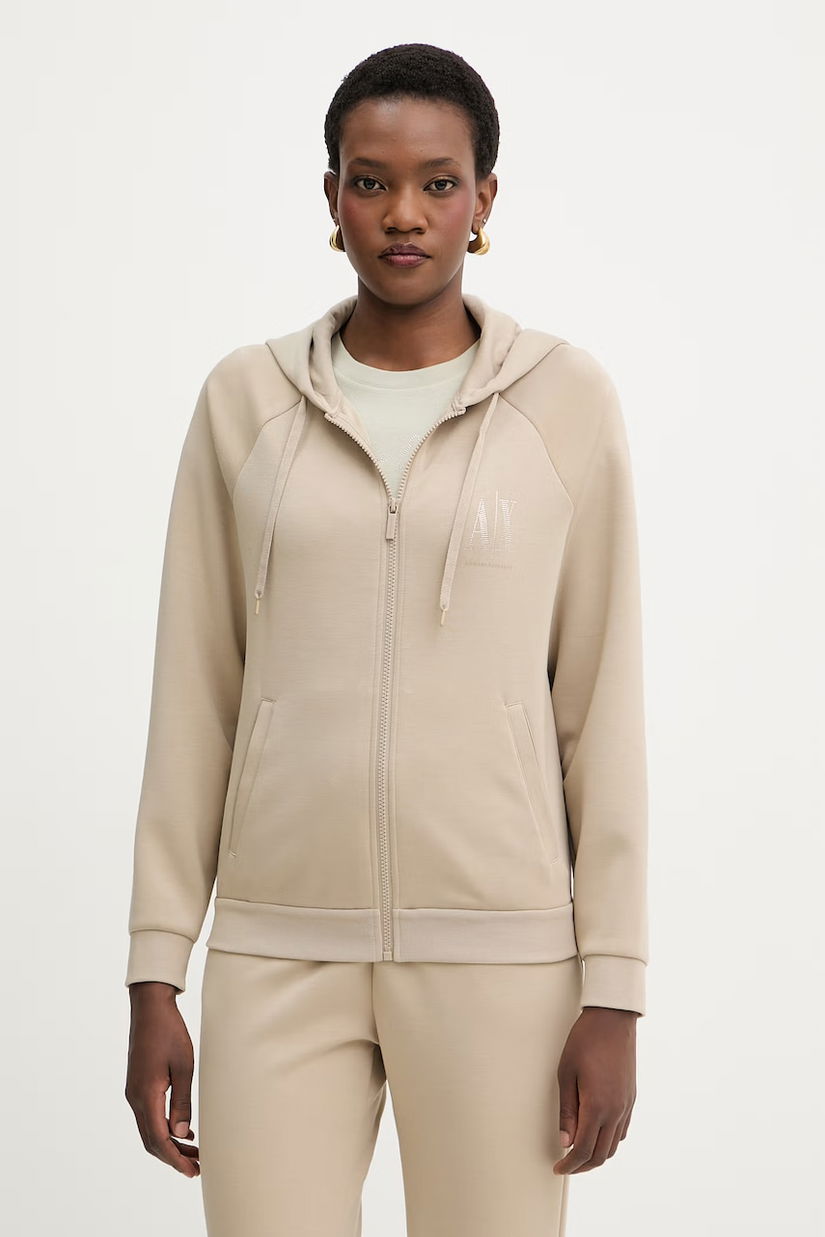 Armani Exchange hanorac pentru femei, cu vâscoză