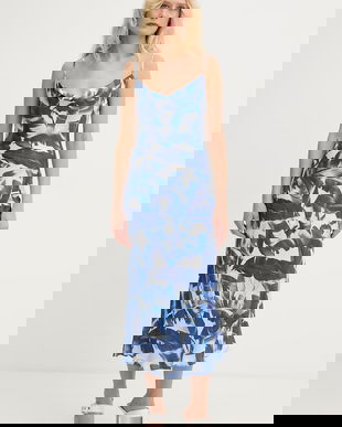 Guess rochie lenjerie intimă cu vâscoză AKILINA