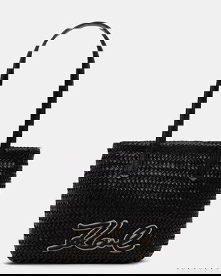 Karl Lagerfeld tote bag pentru femei, din piele K/SIGNATURE