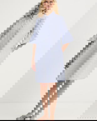 Marella rochie babydoll din bumbac Emme by Marella