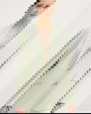 Pinko sacou pentru femei, cu vâscoză