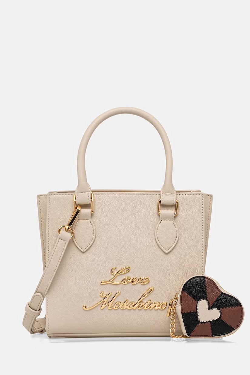 Love Moschino geantă crossbody pentru femei, din piele