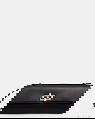 Furla geantă plic pentru femei, din piele Clara Crossbody Clutch