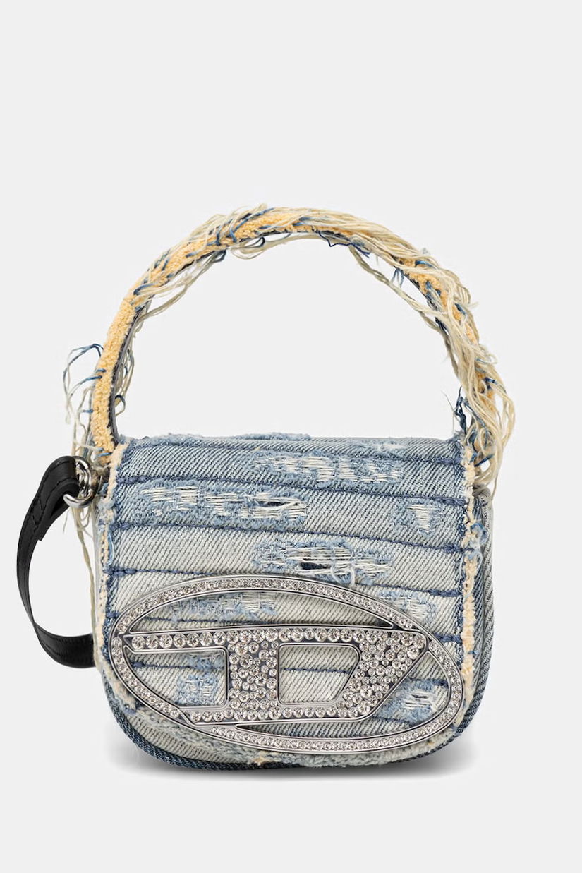 Diesel geantă crossbody pentru femei, din bumbac