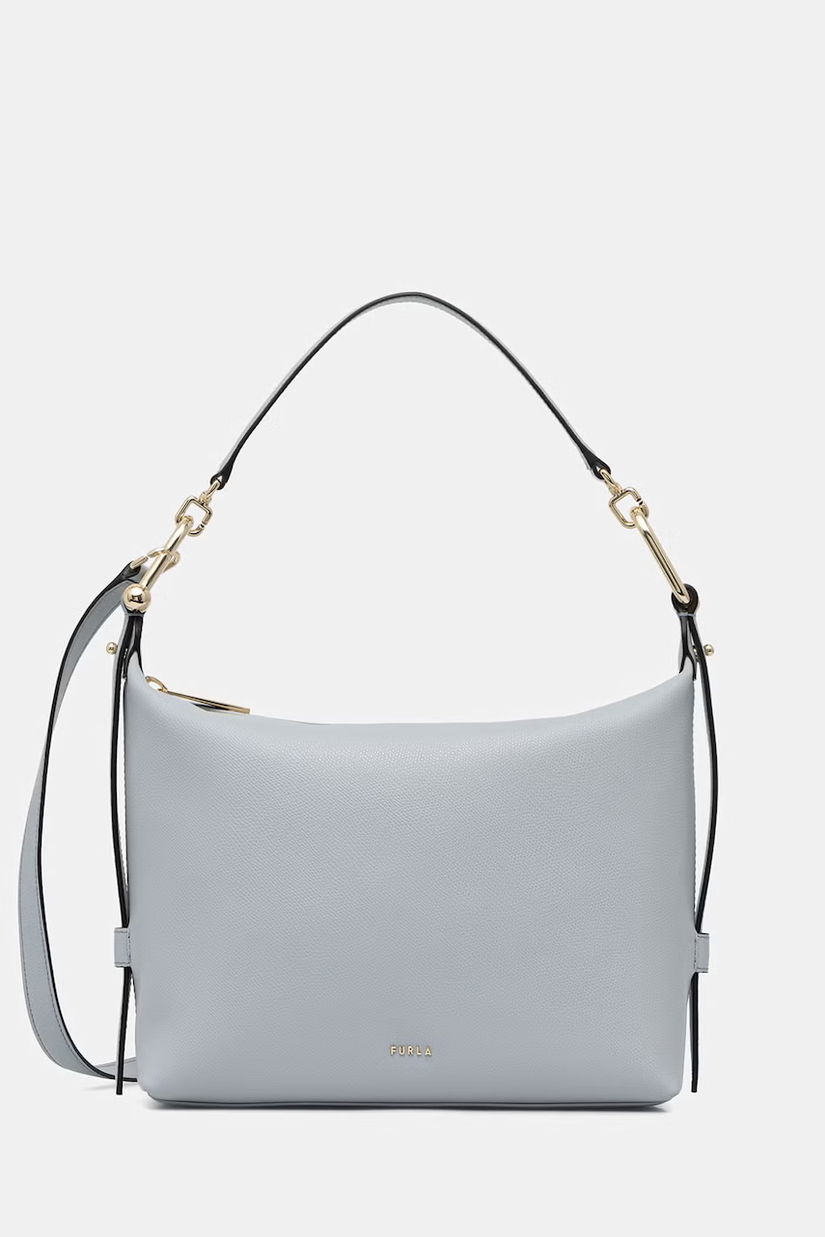 Furla geantă pentru femei, din piele Tonie M Hobo