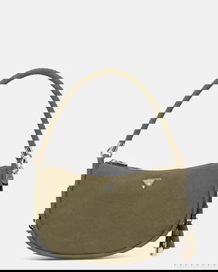 Guess geantă croissant pentru femei DANYA