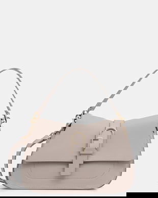 Furla geantă pentru femei, din piele Flow M top Handle