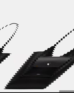 Furla geantă shopper pentru femei, din piele Lea S Tote