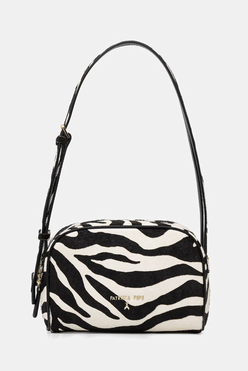 Patrizia Pepe geantă baguette pentru femei, din piele