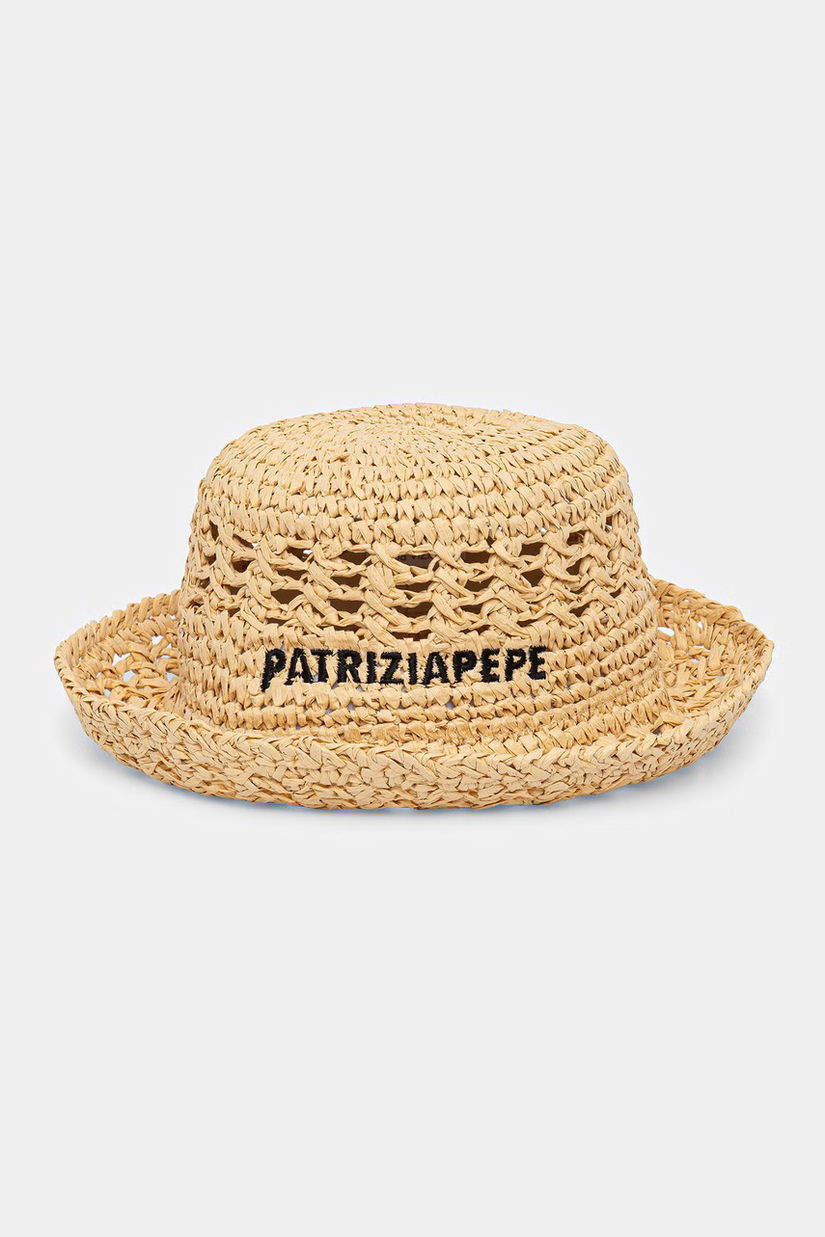 Patrizia Pepe pălărie de paie pentru femei