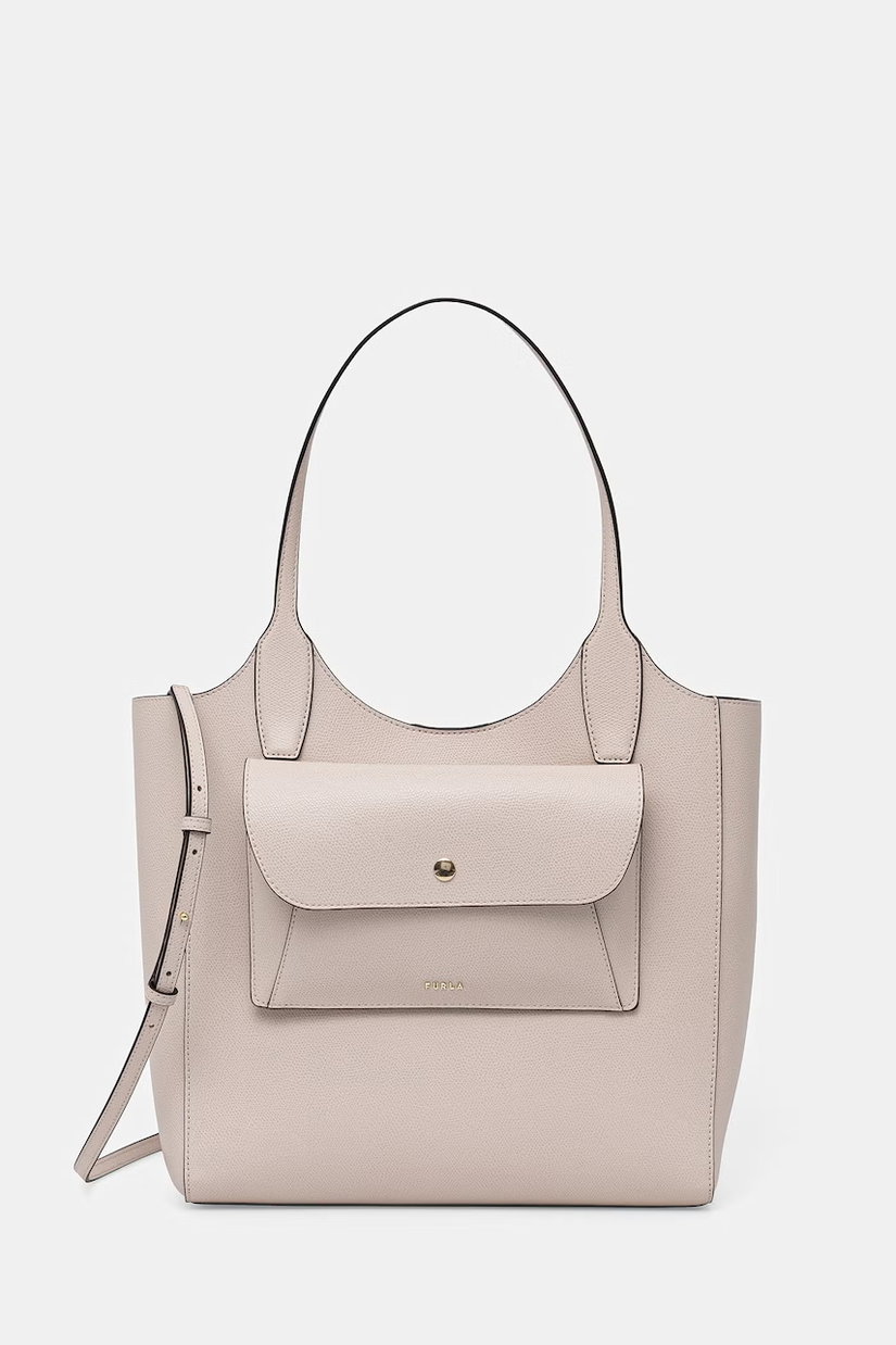 Furla geantă pentru femei, din piele Lea M Tote