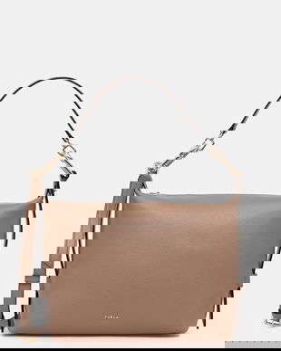 Furla geantă crossbody pentru femei, din piele Tonie M Hobo